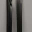 2PCS Shower Door Bottom Seal Strip, Black PVC, 36" Length, Fits 10mm Thick Glass, Prevents Leaks & Water Damage, Easy Installation, No Adhesive Required (Black, 36in for 3/8"(10mm) Door)