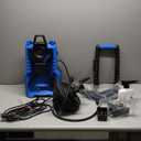 5000PSI Pressure Cleaner 4.0 GPM Adjustable Pressure,4.0 GPM Power Cleaner with Foam Cannon,4 Nozzles,33FT Hose and 500ml Soap Bottle for Home/Cars/Driveways/Patios/Fences(Blue)