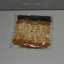 EXPAWLORER 6Pcs Anti Slip Dog Socks to Prevent Licking Paws, Dog Shoes for Hot Pavement Double Sides Dog Boots & Paw Protectors Booties for Hardwood Floors with Grip Small Medium Large Senior Dogs, L (Brown)