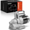 A-Premium Starter Motor Compatible with Ford Fusion 06-09 V6 3.0L & Lincoln Zephyr 06 V6 3.0L & Mercury Milan 06-09 V6 3.0L, 12V 1.4 KW 22 Teeth CounterClockwise, Replace# 6E5Z11002BA, 6E5T11000BC