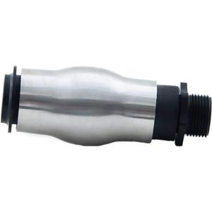 1" DN25 Stainless Steel Frothy Fountain Nozzle, Display Frothy Jet Fountain Nozzle fit for Garden Pond, Landscaping Use, Museum, Library