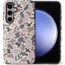 SmaMZ for Samsung Galaxy S24 Case, TL2 Duck Camouflage A5 Shockproof Rugged Cover Dual Layer Soft TPU Hard PC Bumper Case