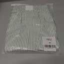 SHBECYDE Casual Striped Summer Shorts for Women Button Elastic Waist Loose Boxers Bottom with Pockets Comfy Pajama Shorts Size Medium