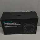 Nekteck Shiatsu Neck Massager with Heat for Pain Relief Deep Tissue, FSA Eligible Back Shoulder Kneading Massage Pillow, Body Relaxation Tools Gifts for Him Her, HSA Eligible (NOT Cordless) (Black)