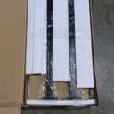 Twin Over Twin Bunk Bed, Metal Low Profile Bunkbeds with Full-Length Protect and Ladder, Space Saving, No Boxing Spring Needed, Black