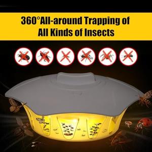 2 Pack Flea Trap with 10 Sticky Refill Discs