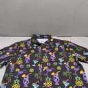 Neon Shirts for Men Button Up Shirts,Mens Neon Shirt Hawaiian Shirt for Men,Mens Beach Shirts Neon Clothes (Large)