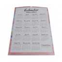 GuassLee Vertical Wall Calendar 2025, 18-Month Large Aesthetic Hanging Calendar Jan. 2025 to Jun 2026, 17" x11.5" Watercolor Monthly Planner Wall with Thick Paper, Perfect Organizer for Home & Office