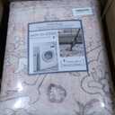 Machine Washable Rugs Nursery Rug 6x9 Cute Girl Non Slip Low Pile Water Repellent Soft Print Pattern for Bedroom Indoor Decor Kids Playroom Pink