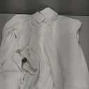 JTD Women's Button Down Shirts Long Sleeve Collared Blouses Wrinkle-Free Work Office Casual Chiffon Top (White)