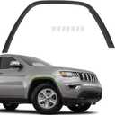 JOLONG Front Right 2017-2021 Fender Flare For Jeep Grand Cherokee
Passenger Side Textured Black Wheel Arch Trim Molding 5XT68RXFAC CH1291118
