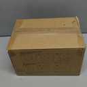 HORLIMER 6x4x2 inches Shipping Boxes Set of 25, Brown Corrugated Cardboard Box Literature Mailer