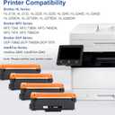Compatible Toner Cartridge Replacement for Brother TN450 TN-450 TN420 TN-420 Black Toner Cartridge use with HL-2270DW HL-2280DW MFC-7360N MFC-7860DW DCP-7065DN Printer - 4 Black