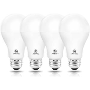 Energetic LED Bulbs 150 Watt Equivalent, 2600LM Super Bright Light Bulbs, Daylight 5000K, Dimmable A21 LED Bulb, E26 Standard Base, UL Listed, Damp Rated, 4 Pack