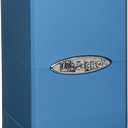 Ultra Pro - Light Blue Satin Tower Deck Boxes, Trading card game storage solution deck holder case, TCG accessory
