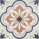 Alow Peel and Stick Floor Tile, Waterproof Peel and Stick Flooring, Self Adhesive Vinyl Flooring Easy to Install for Bathroom, Kitchen(11.8in X 11.8in, 10PCS) (Terra Cotta)