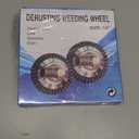 CZS 10 Inch Unbreakable Wired Trimmer Blade, Steel Wire Cutter Trimmer Head, Wire Rotary Brush Weed Trimmer Head, Weed Eater Head with Adapter Kit for Moss Grass Rust Removal