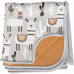 BABYBOET Splat Mat for Baby  Under High Chair Floor Mat Protects Wood, Vinyl and Carpet from Spills  Waterproof 4 Layer Baby Mat with Anti-Skid Backing Deters Bunching and Sliding (51 x 51) (Grey Alpaca)