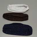 CAKURE Wide Rhinestone Headbands Sparkly African Head Wraps Bling Head Scarf Motorcycle Hair accessories Women (Pack of 3) (set 1)