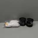 400 Ft String Light Hanging Kit Outdoor, Nylon Coated Stainless Steel 304 Wire Rope, String Light Kit Included Enough Accessories, Guide Wire for Outdoor String Lights, Patio Lights, Camping Lights