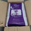 Poise Overnight Incontinence & Postpartum Pads for Bladder Leaks, 8 Drop Extra Coverage, 72 Count (2 Packs of 36) (Long)