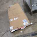 2' x 6' Grid Wall Panel Floorstanding Display Fixture with Deluxe T-Style Base, White. Two-Pack Combo.