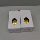 2PCS LED Ramadan Lantern Lights Gold Moon Castle Meteor Design for Eid Mubarak Gifts Home Decorations Table Wall and Eid Centerpieces Gold