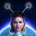 DRESBE Light Up Alien Headband LED Space Headbands Glow Antenna Hair Accessories for Women