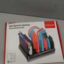 Switch Sports Accessories Kit with Storage Station - Compatible with Switch/OLED & Joy-con, Ideal for Family Sports Party Game Organization Nintendo 3DS&2DS Wii U PS3 Interactive Gaming Figures (Switch 1 Model)