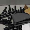 Elevated Dog Bed, Raised Outdoor Dog Bed for Large Sized Dogs, Portable Cooling Pet Cot with Breathable & Washable Mesh, Indoor & Outdoor Pet Hammock with Skid-Resistant Feet. (L(43.30"x31.90"x8.00"), Grey)