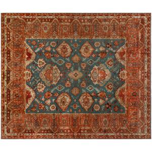 LUMI Washable Area Rug for Living Room, 8x10 Ultra Soft Traditional Rugs Non Slip with Rubber Backing, Low Profile, High Traffic, Stain Resistant Carpets, Ideal for Bedroom, Dining Room, Indoor