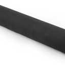 Cuddle Pillow Corduroy Long Body Pillow for Adults, Cozy Bolster Pillow for Bed, Soft & Supportive for Relaxing Sleep,59 x 7.87 Inches,Lamp Black