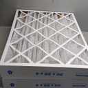 20x25x4 MERV 8 Pleated AC Furnace Air Filters. 2 Pack