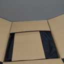 Golf Cart Enclosure, 4 Passenger Drivable Rain Cover for Club Car DS & Precedent, 600D Waterproof Oxford with Extended Roof & 4-Sided PVC Windows, Roll-Up Windshield