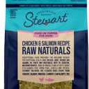 Stewart Raw Naturals Freeze Dried Raw Dog Food or Meal Topper, Chicken and Salmon Recipe, 32 Ounce Bag, Complete and Balanced Nutrition (EXP 06/18/26)