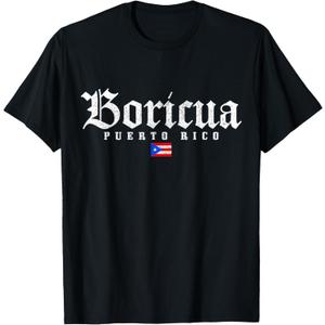 Puerto Rico Boricua Vintage Puerto Rican Flag Pride T-Shirt, S