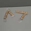 Blulu 24 Pieces Toe Tubes 0.98 Inches Cushion Tube Corn Pads for Toes Sleeves Soft Gel Protectors for Cushions Corns Blisters Calluses 3 Size(Skin Color,Assorted Sizes)