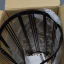 Spice Rack Wall Mounted 3 Pack, Space-Saving Spice Organizer for Spice Jars and Seasonings,Screw or Adhesive Hanging Spice Rack Organizer for Your Kitchen Cabinet,or Pantry Door (Black)