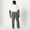 Amazon Essentials Men's Low Stretch Straight-Fit Jeans (Gray)