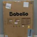 Babelio Baby Gate for Doorways and Stairs, 26''-40'' Auto Close Dog/Puppy Gate, Easy Install, Pressure Mounted, No Drilling, fits for Narrow and Wide Doorways, Safety Gate w/Door for Child and Pets