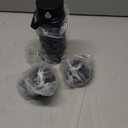 BJPKPK Insulated Water Bottles with Straw Lid, 22oz Cold & Hot Thermo, Stainless Steel Metal Water Bottle with 3 Lids, Reusable Thermo, Cups, Mugs for Daily Use-Navy Blue