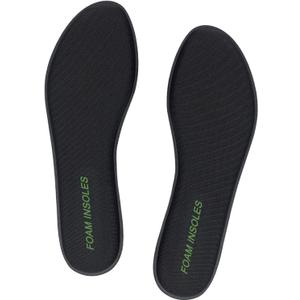 Endoto Memory Foam Insoles for Skechers Shoes, Replacement Cushion Inserts for Men & Women Shock Absorbing & Foot Comfort All Day (Black) 
(Color:Black, Size:US Women6-EU36)