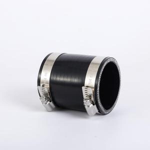 2in ID Straight Silicone Hose Coupler with Stainless Steel Hose Clamps, 2 Silicone Coupler High Temp 4-Ply Reinforced 3in Length