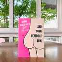 3 x POMELION Valentines Day Card for Her Wife from Husband - Funny Anniversary Card Gifts for Wife, Girlfriend - Sexy Gifts For Lover, Couple - Valentine's Card