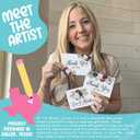 2 x Hadley Designs Wedding Thank You Cards with Envelopes -54 Floral Thank You Cards Wedding with Envelopes, ThankYou Notes from the New Mr and Mrs Card for Gifts, Bridal Party & Guests, Bridal Shower