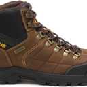 CAT Mens Threshold Waterproof Steel Toe Work Boot (12, Real Brown)
