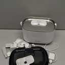 PETLIBRO Cat Water Fountain, Cordless Pet Water Fountain Battery Operated, 2.5L/84oz Dockstream Water Fountains for Cats Indoor, Cat Fountain with Stainless Steel Tray, Easy to Clean BPA-Free (White)