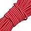 PerkHomy Bungee Shock Cord Rope Marine Grade Heavy Duty Polyester Bungie Elastic Stretch String for Kayak Strap Tarp Tie Down Canopy Boating Camping Tent Crafting Patio, (Red-3/16 x 50'）