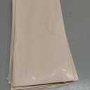 QZYL 12 PCS Ivory Plastic Tablecloths, 54 in x 108 in Dinner Table Cloths, Rectangle Table Cover for Birthday Party Family Gathering Wedding