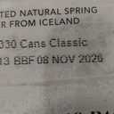 Icelandic Glacial Sparkling Water, Unflavored, 330 ml / 11.1 Fl Oz Cans (Pack of 10)